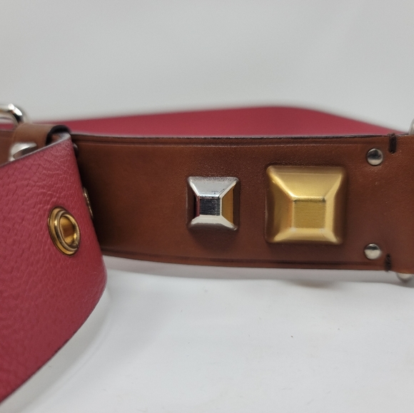 Prada Studded Leather Belt 34 - Picture 3 of 16
